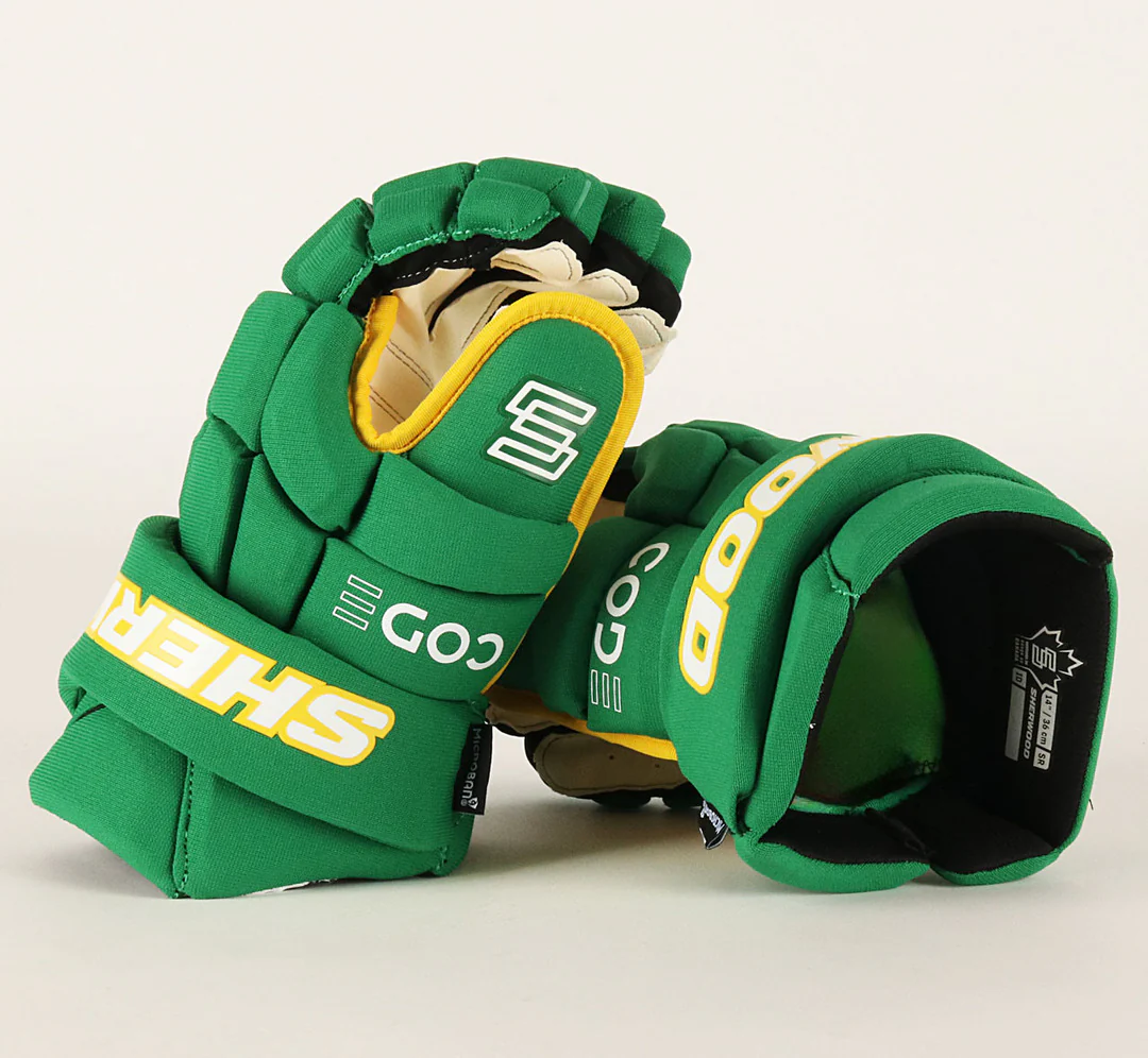 Sherwood Senior Code Encrypt 1 Pro Spec Hockey Player Gloves - Image 2