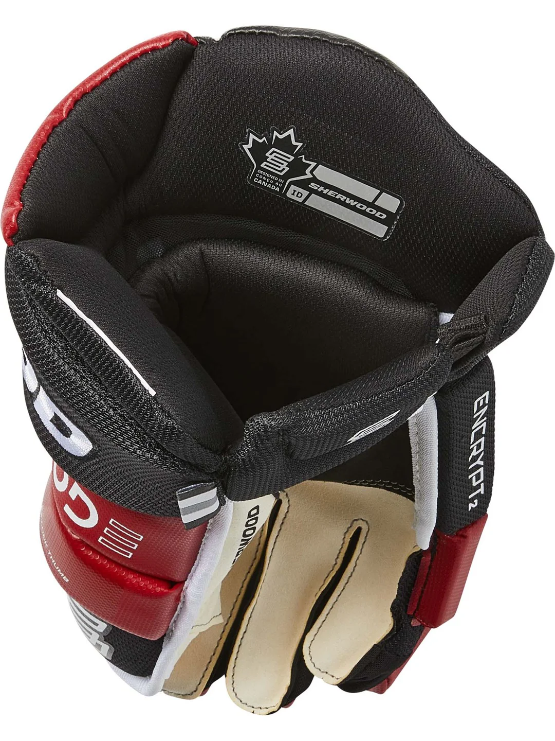 Sherwood Senior Code Encrypt 2 Hockey Player Gloves - Image 4