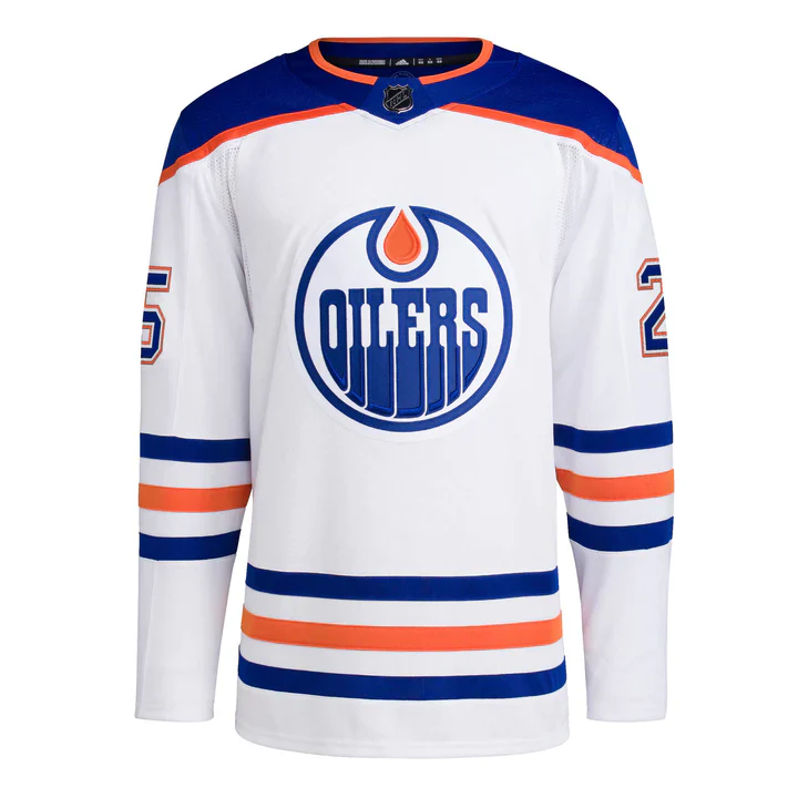 adidas NHL Edmonton Oilers Darnell Nurse Authentic Primegreen Away Jersey - Image 2
