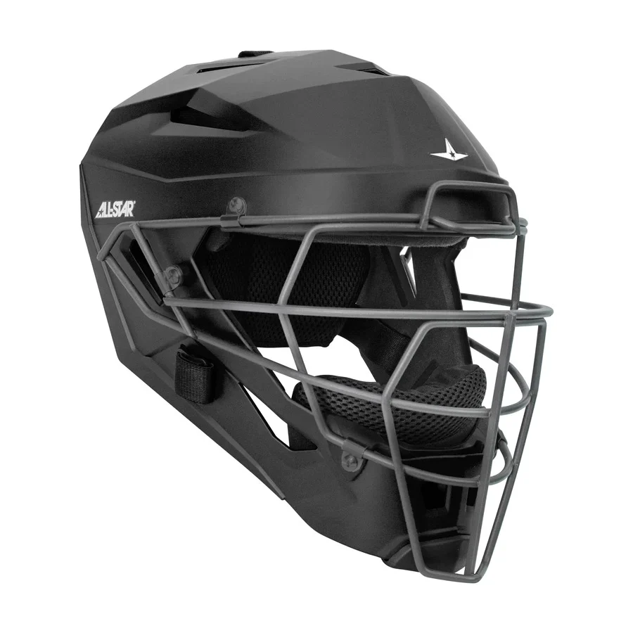 All-Star Senior MVP5 Matte Catcher's Helmet c/w Deflexion