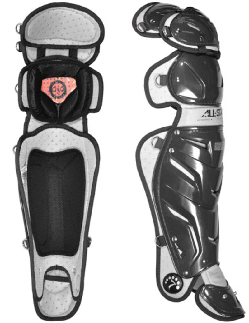 All-Star Senior 16.5" Pro System 7 LG30WPRO Catcher's Leg Guards - Image 2