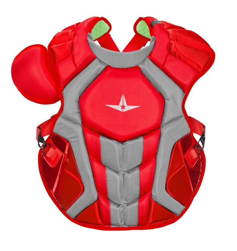 All-Star Senior 16.5" System 7 Axis CPCC40PRO NOCSAE Catcher's Chest Protector - Image 4