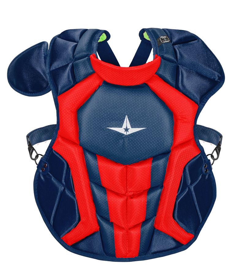 All-Star Senior 16.5" System 7 Axis CPCC40PRO NOCSAE Catcher's Chest Protector - Image 9