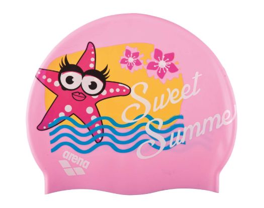 arena Kids Water Tribe Multi Swim Cap - Image 2