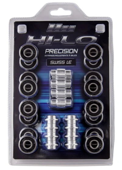 Bauer Hi-Lo RH Swiss LE 608 Inline Wheel Bearings