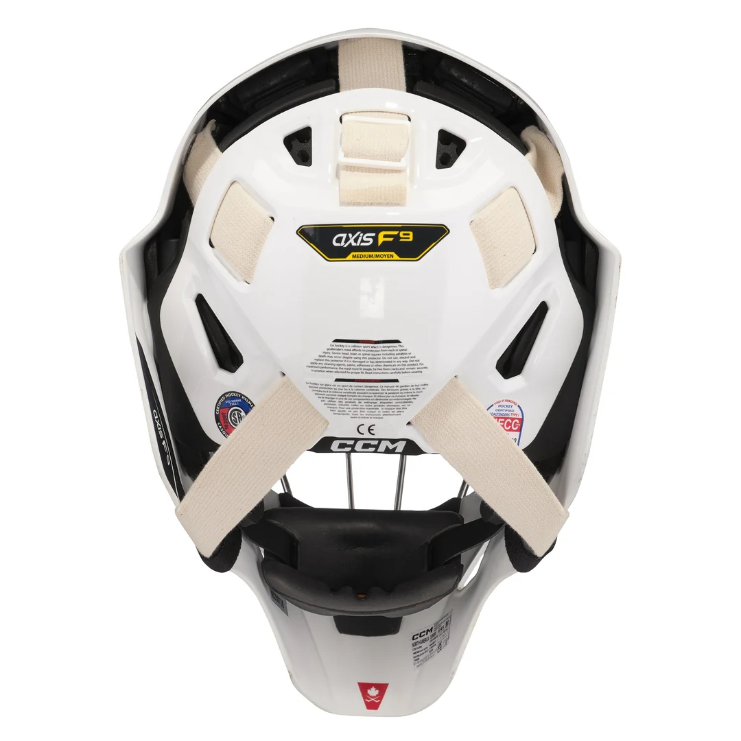 CCM Senior Axis F9 Hockey Goalie Mask - Image 5