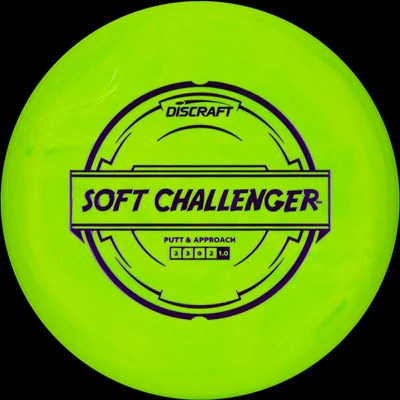 Discraft Soft Challenger Putt & Approach Golf Disc
