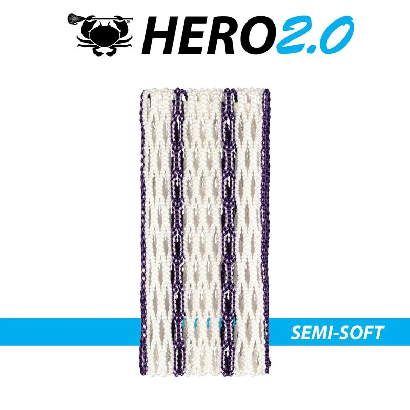 East Coast Dyes Hero 2.0 Striker Lacrosse Mesh Piece - Image 3