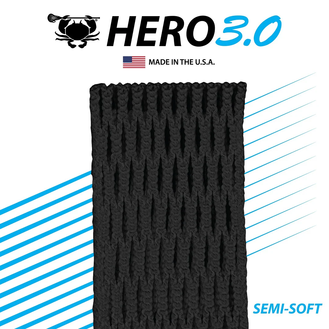 East Coast Dyes Hero 3.0 Semi-Soft Lacrosse Mesh - Image 2