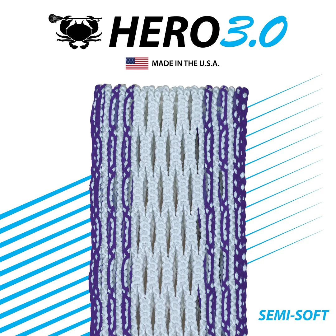 East Coast Dyes Hero 3.0 Storm Striker Lacrosse Mesh Piece