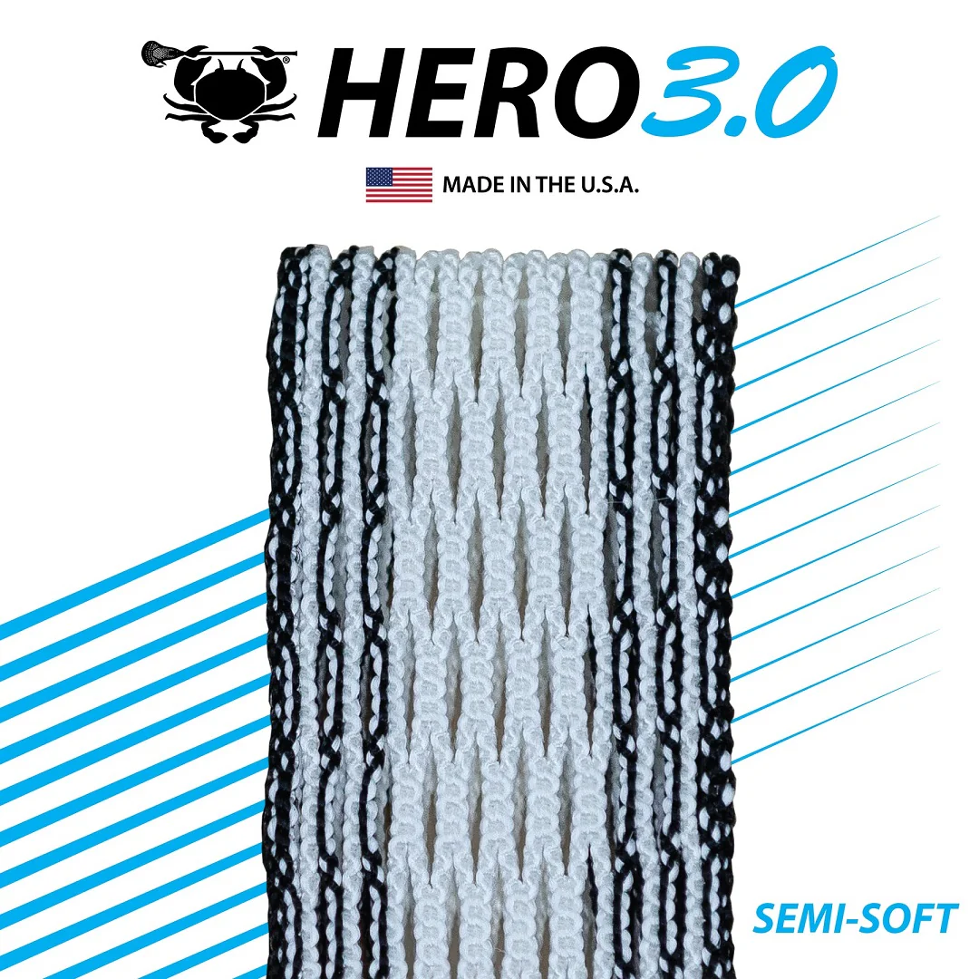 East Coast Dyes Hero 3.0 Storm Striker Lacrosse Mesh Piece - Image 4