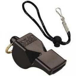 Fox 40 Black Pearl Whistle + Lanyard - Image 2