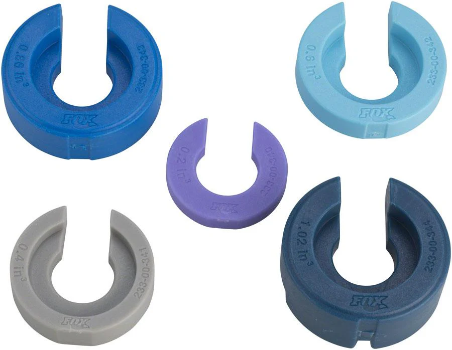 FOX Float Shock Volume Spacer Kit - 1/2" shaft