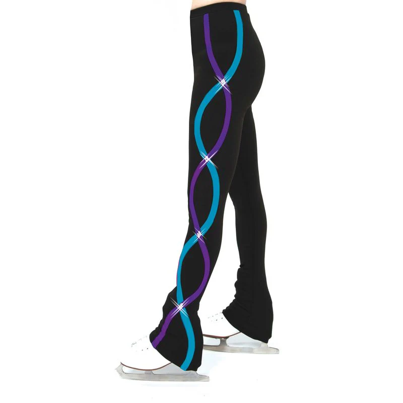 Jerry's Women's S103 Ribbonette Figure Skating Leggings - Image 3