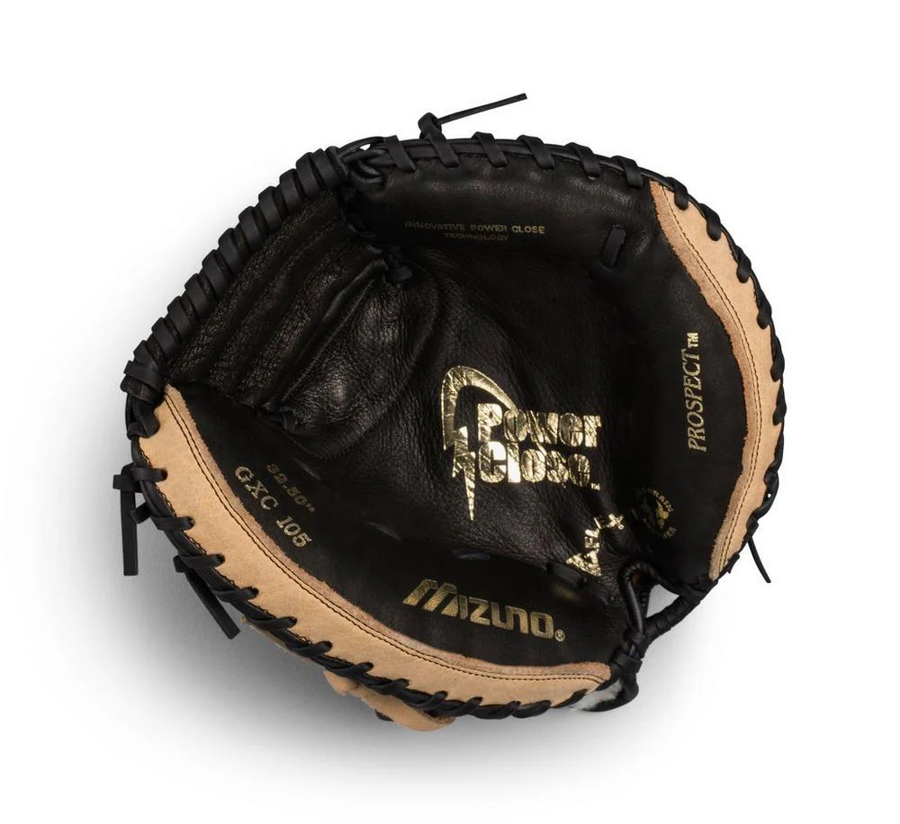 Mizuno 32.5" Prospect Series GXC105 Baseball Catcher's Mitt - Image 2