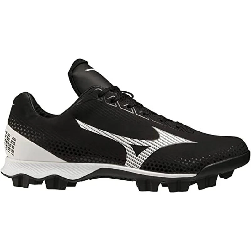 Mizuno Youth Wave LightRevo 320674.9000 Rubber Baseball Cleats
