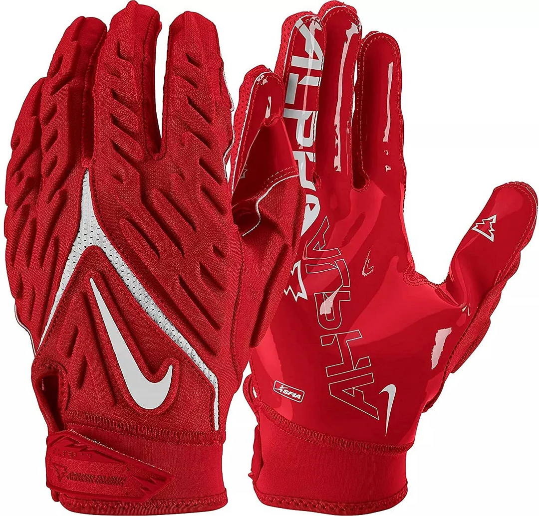 Nike Senior Superbad 6.0 Running Back/Linebacker Football Gloves