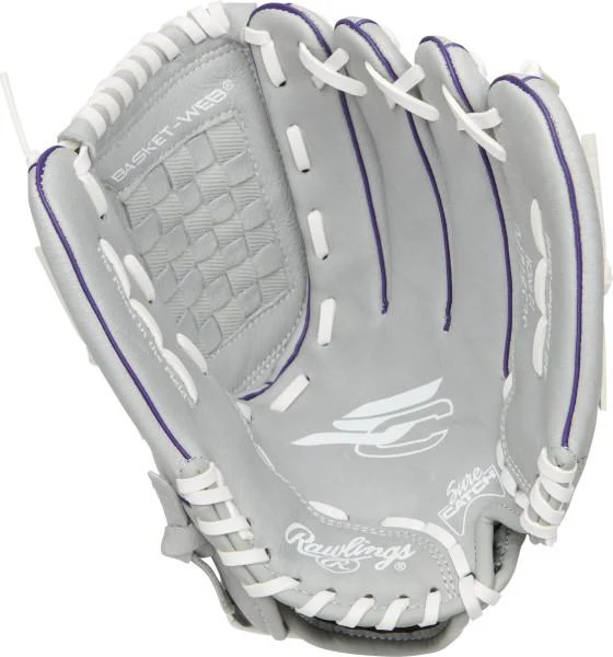 Rawlings 12" Youth Sure Catch SCSB12PU Fastpitch Glove - Image 2