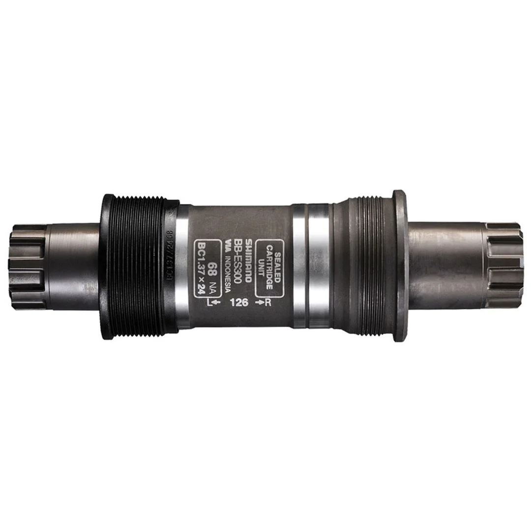 Shimano BB-ES300, Splined/Hollow-Type Axle, BSA 73mm-121 without Fixing Bolt Bottom Bracket