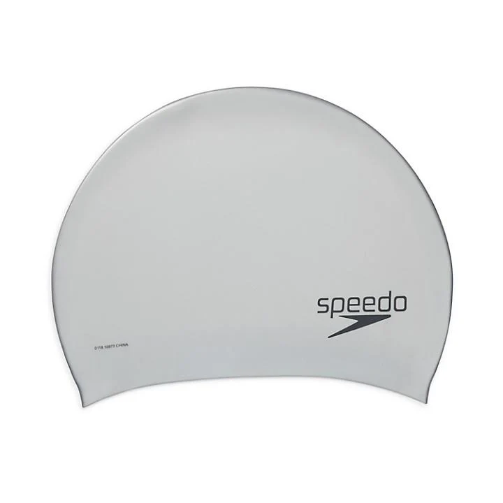 Speedo Silicone Long Hair Swim Cap - Image 3