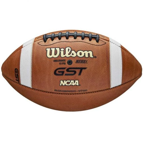 Wilson NCAA 1003 GST Official Leather Game Football