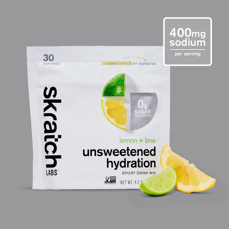 Skratch Labs Unsweetened Hydration Drink Mix 120g (30 Servings) - Image 2