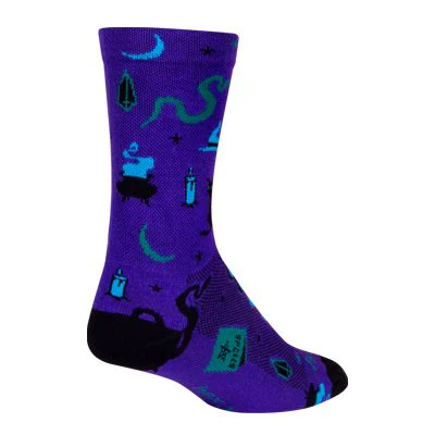 SockGuy Cursed 6" Crew Bike Sock - Image 2