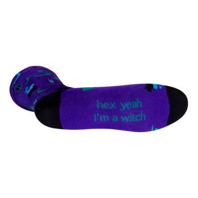 SockGuy Cursed 6" Crew Bike Sock - Image 3