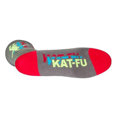 SockGuy Kat-Fu 6" Crew Bike Sock - Image 3