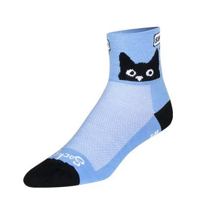 SockGuy Sup Cat 3" Classic Bike Sock - Image 2