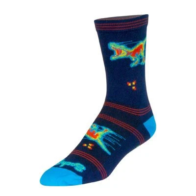 SockGuy Thermal 6" Crew Bike Sock - Image 2