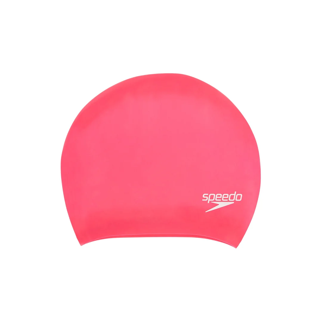 Speedo Long Hair Silicone Swim Cap - Image 3