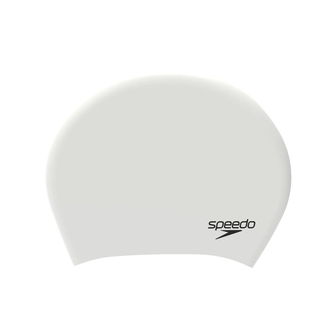 Speedo Long Hair Silicone Swim Cap - Image 6