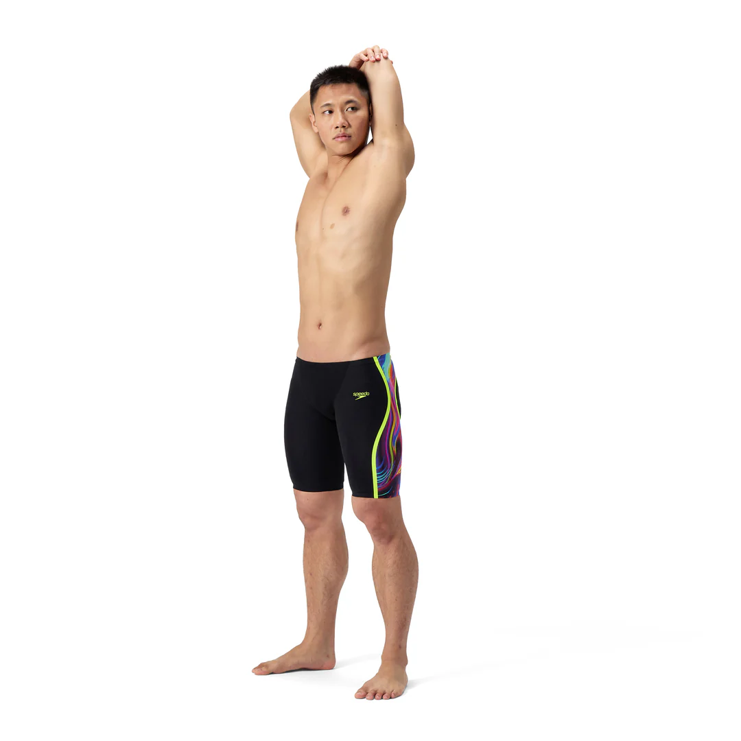 Speedo Men's Fastskin LZR Pure Intent 2.0 Printed Swim Jammer - Image 2
