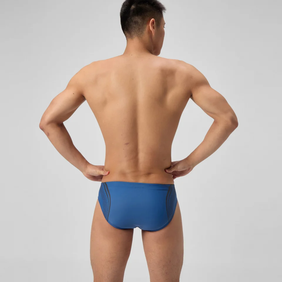 Speedo Men's Printed Movement Swim Brief - Image 2