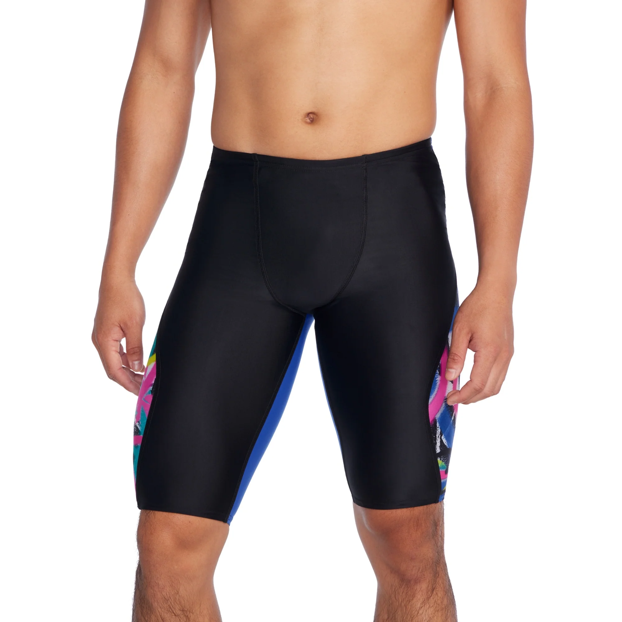 Speedo Men's Printed Splice Swim Jammer - Image 5