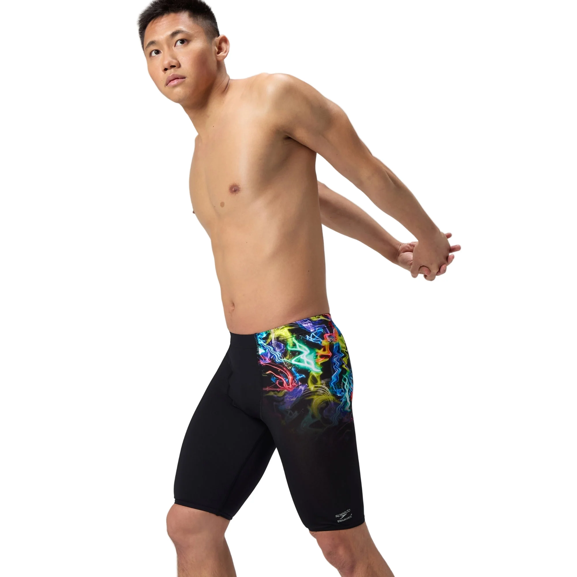 Speedo Men's Printed Swim Jammer