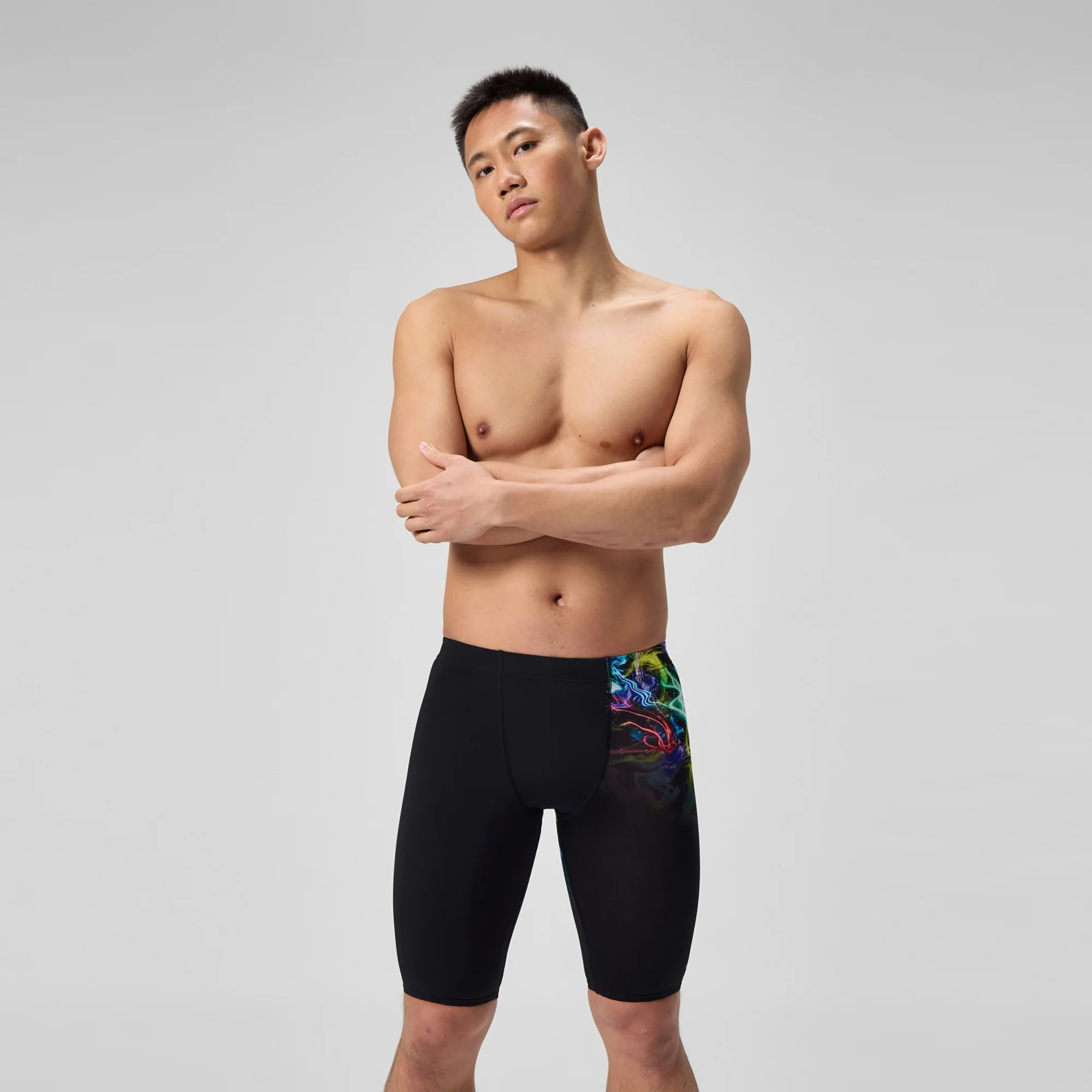 Speedo Men's Printed Swim Jammer - Image 2