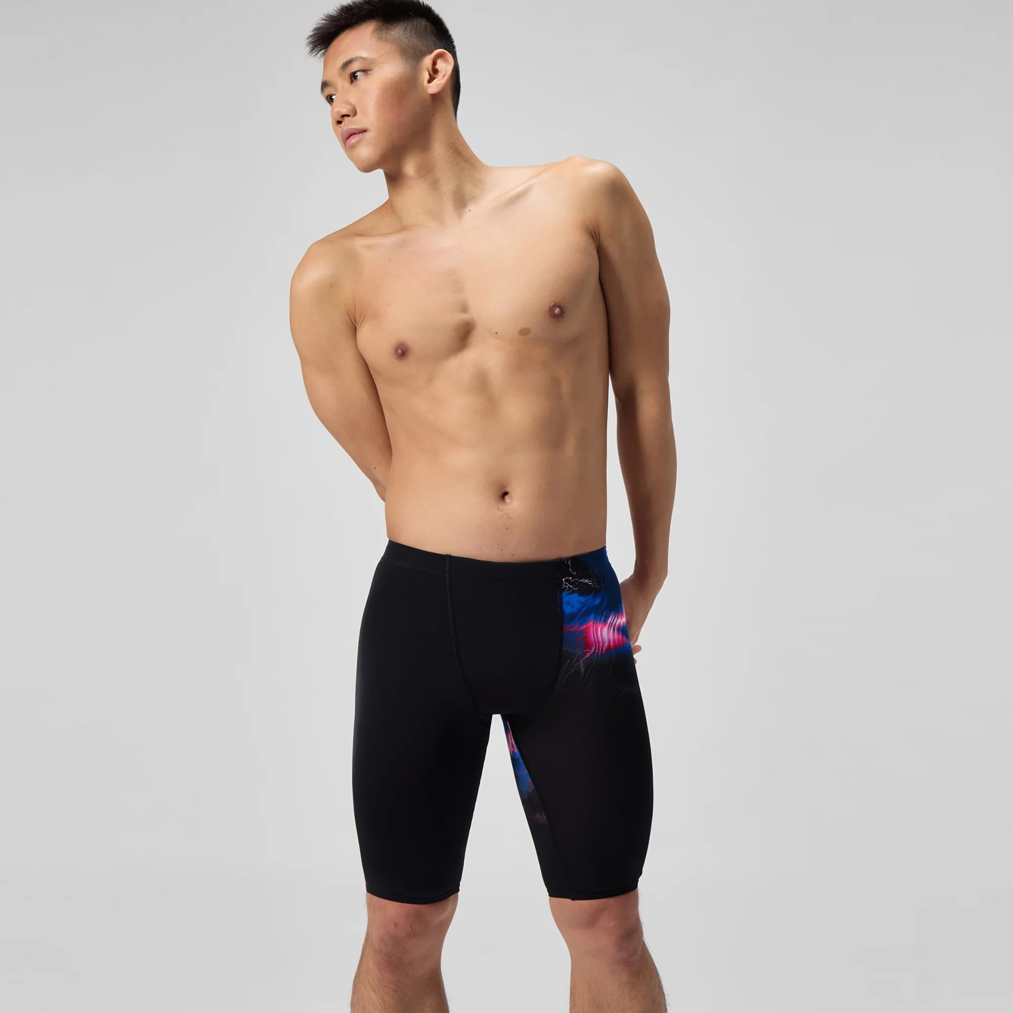 Speedo Men's Printed Swim Jammer - Image 4