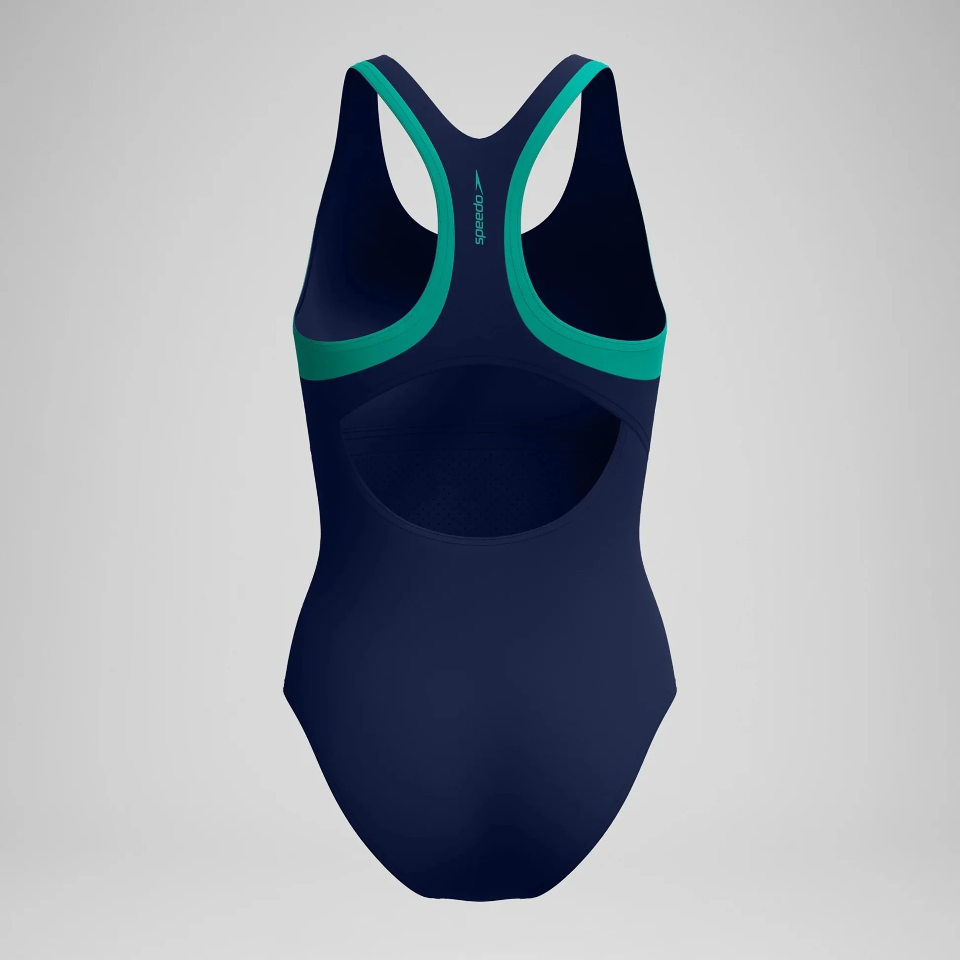 Speedo Women's Colorblock Racer Back One Piece Swimsuit - Image 2