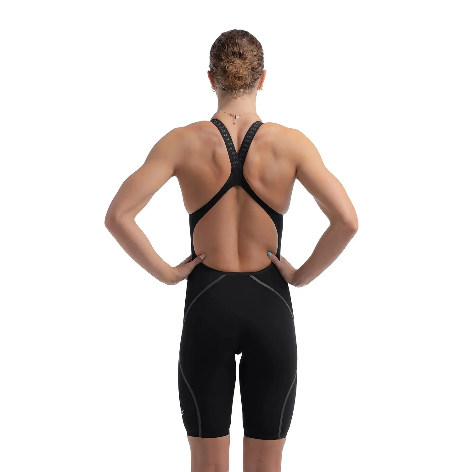Speedo Women's Fastskin LZR Pure Intent 2.0 Open Back Swim Kneeskin - Image 3