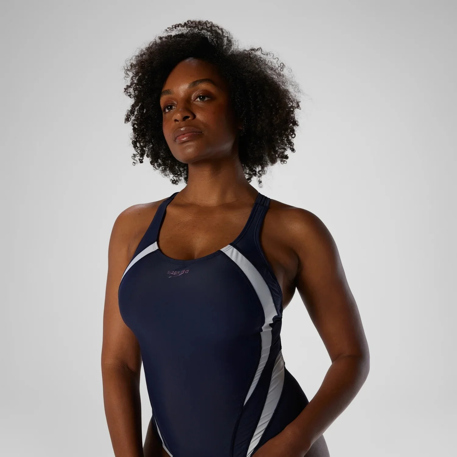 Speedo Women's Quantum Fusion Splice One Piece Swimsuit - Image 9