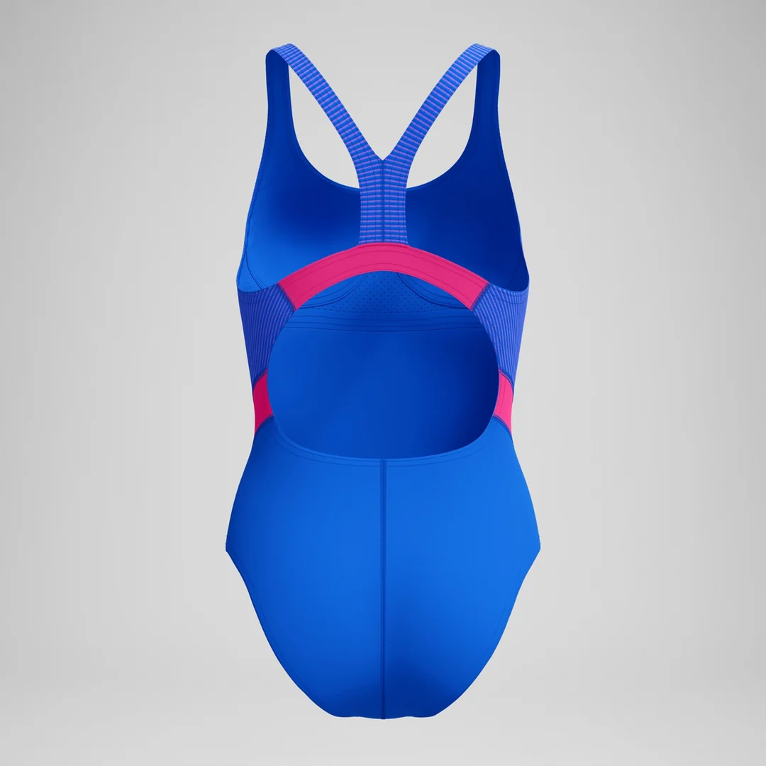 Speedo Women's Quantum Rib Splice One Piece Swimsuit - Image 2