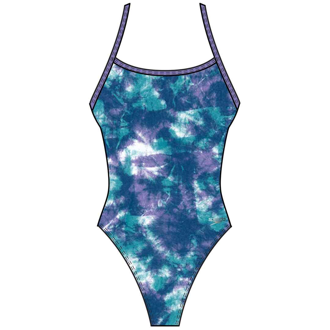 Speedo Women's The One Printed One Piece Swimsuit - Image 3
