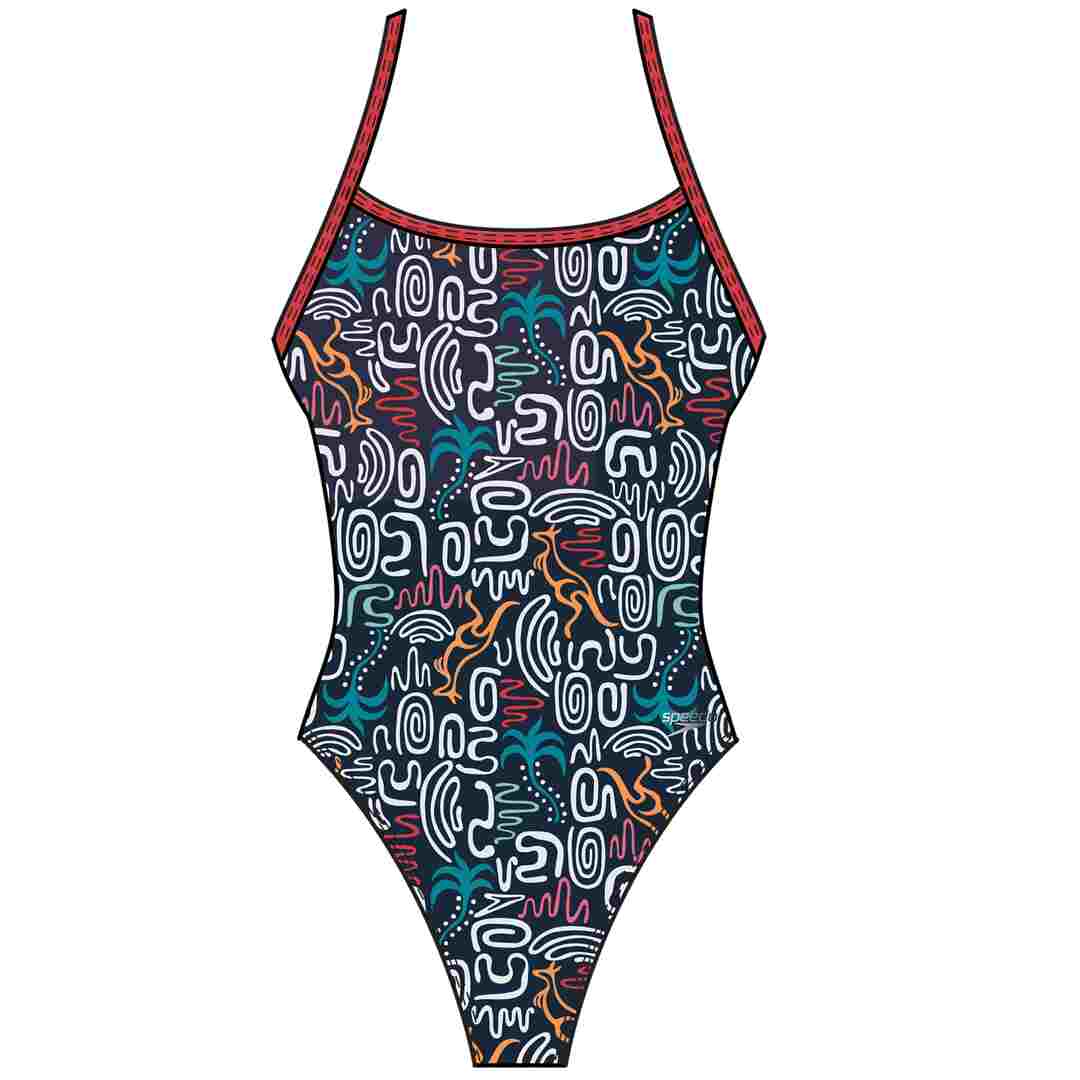 Speedo Women's The One Printed One Piece Swimsuit - Image 4