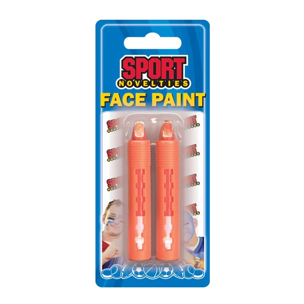 Sports Novelties NHL Edmonton Oilers Face Paint Crayons 2 Pack