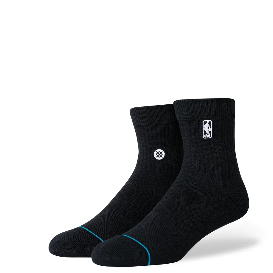 Stance Men's NBA Logoman Quarter Socks