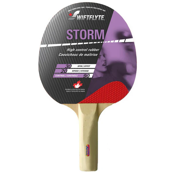 Swiftflyte Storm 4 Player Table Tennis Racket & Ball Set - Image 2
