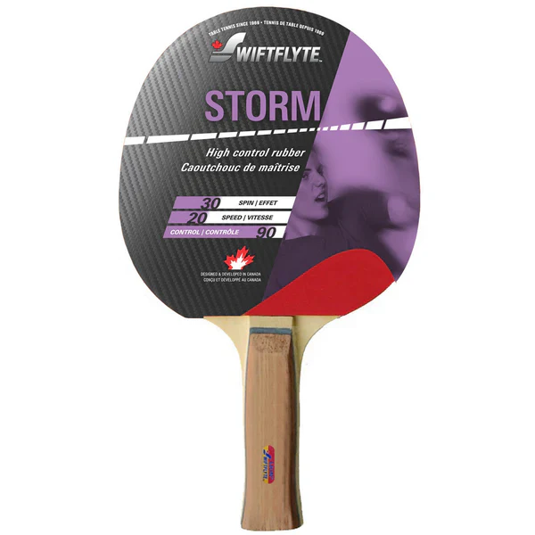 Swiftflyte Storm 4 Player Table Tennis Racket & Ball Set - Image 3