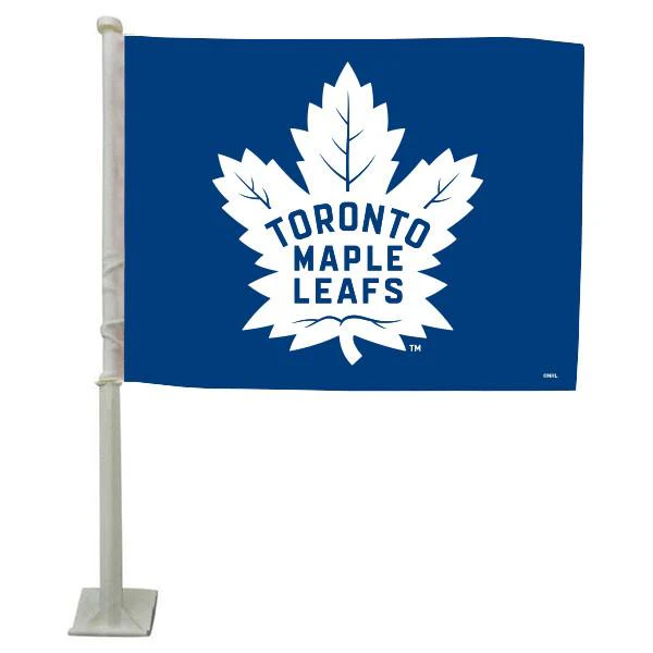 The Sports Vault NHL Toronto Maple Leafs 2-Sided Car Flag